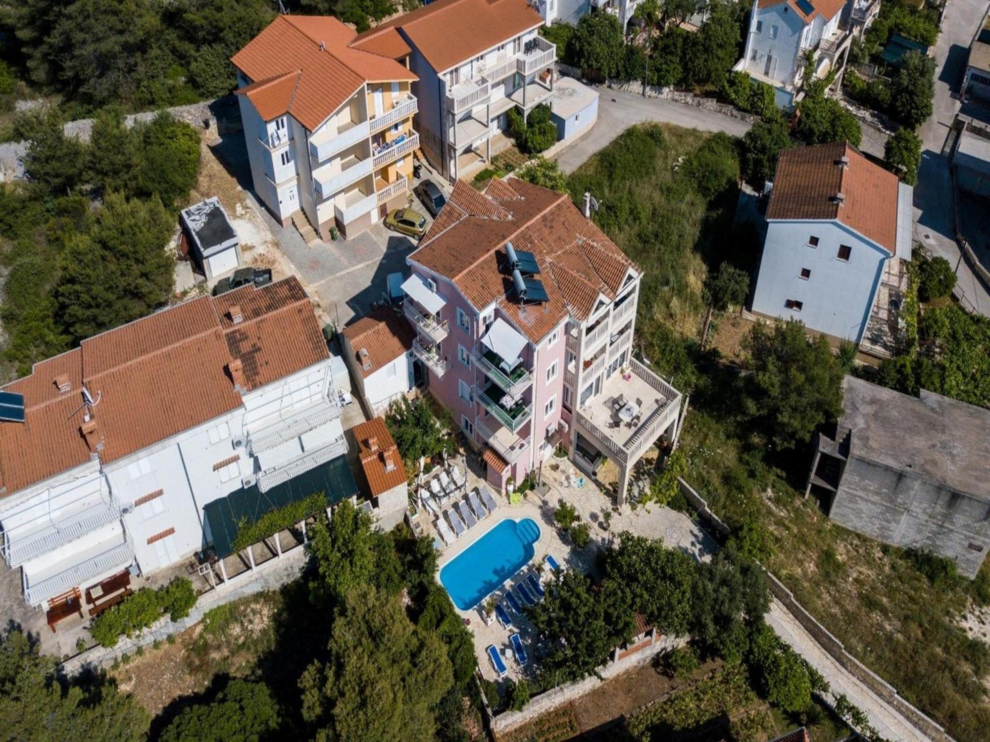 Villa Stil Trogir Kamer foto